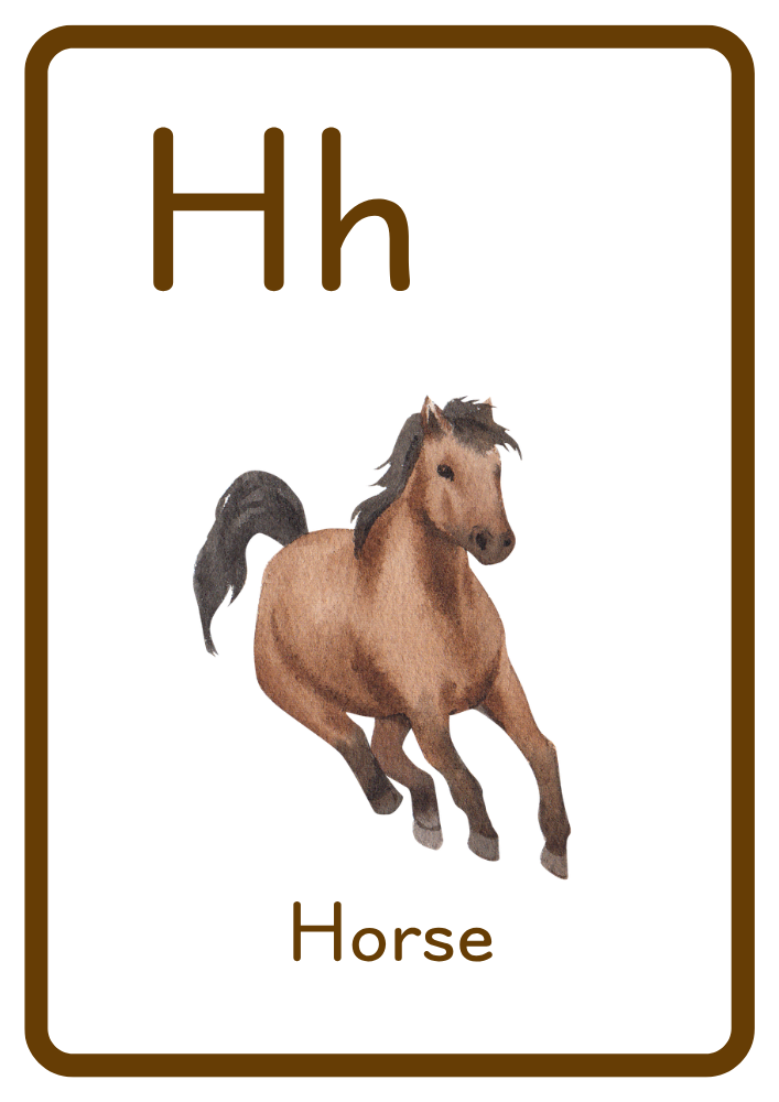 H is for Horse