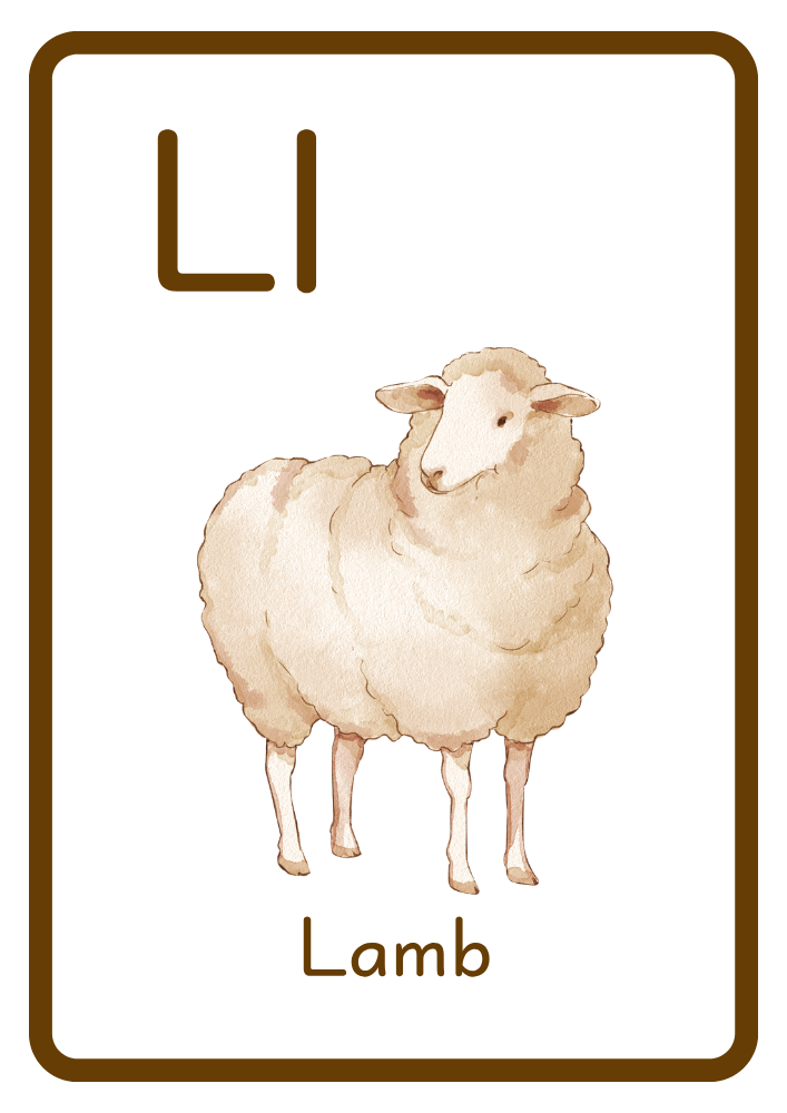 L is for Lamb
