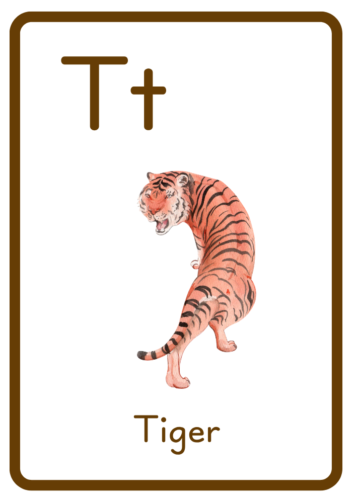 T is for Tiger